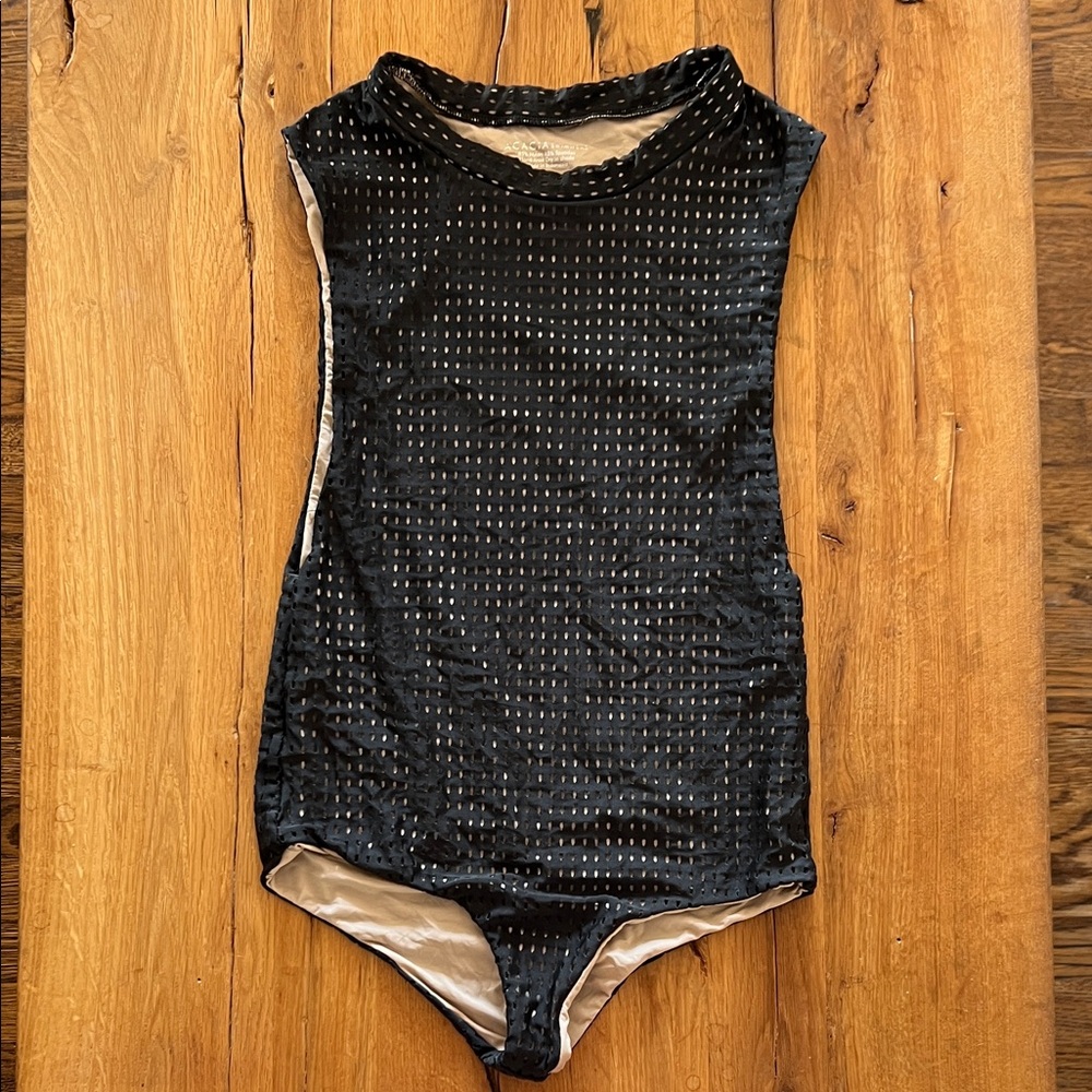 Acacia Swimwear Black One Piece -Small - Picture 3 of 14